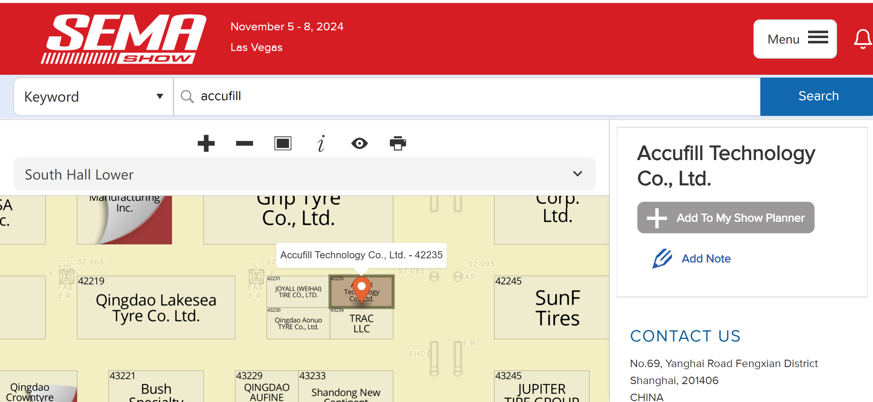 accufill sema show